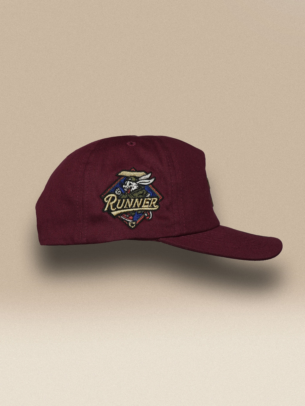 Vintage Unstructured Snapback "OG" • Wine