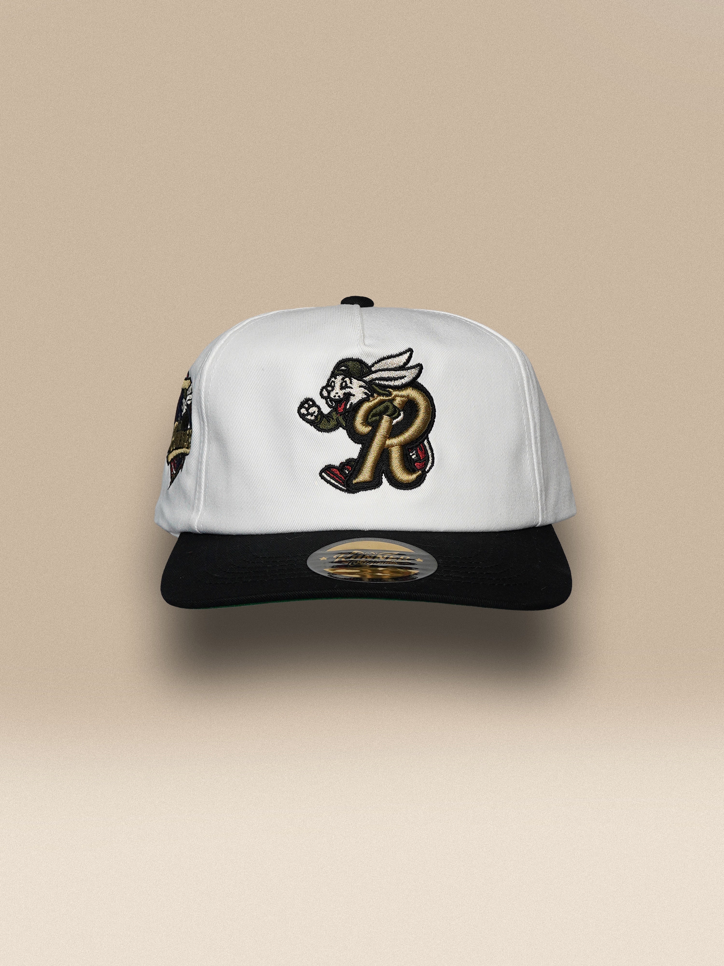 Vintage Unstructured Snapback "OG" • White