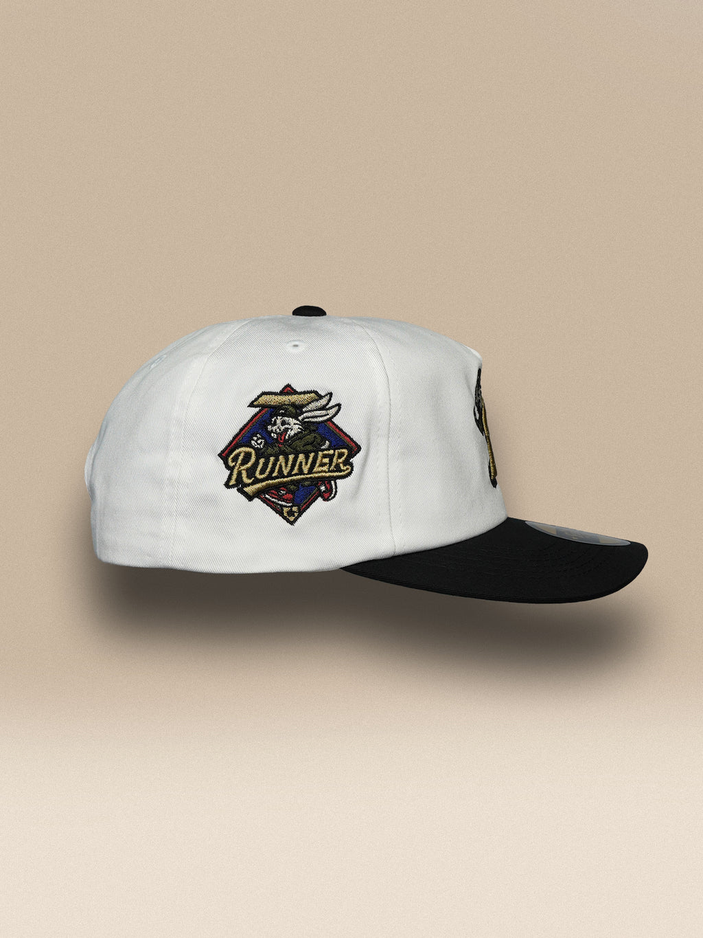 Vintage Unstructured Snapback "OG" • White