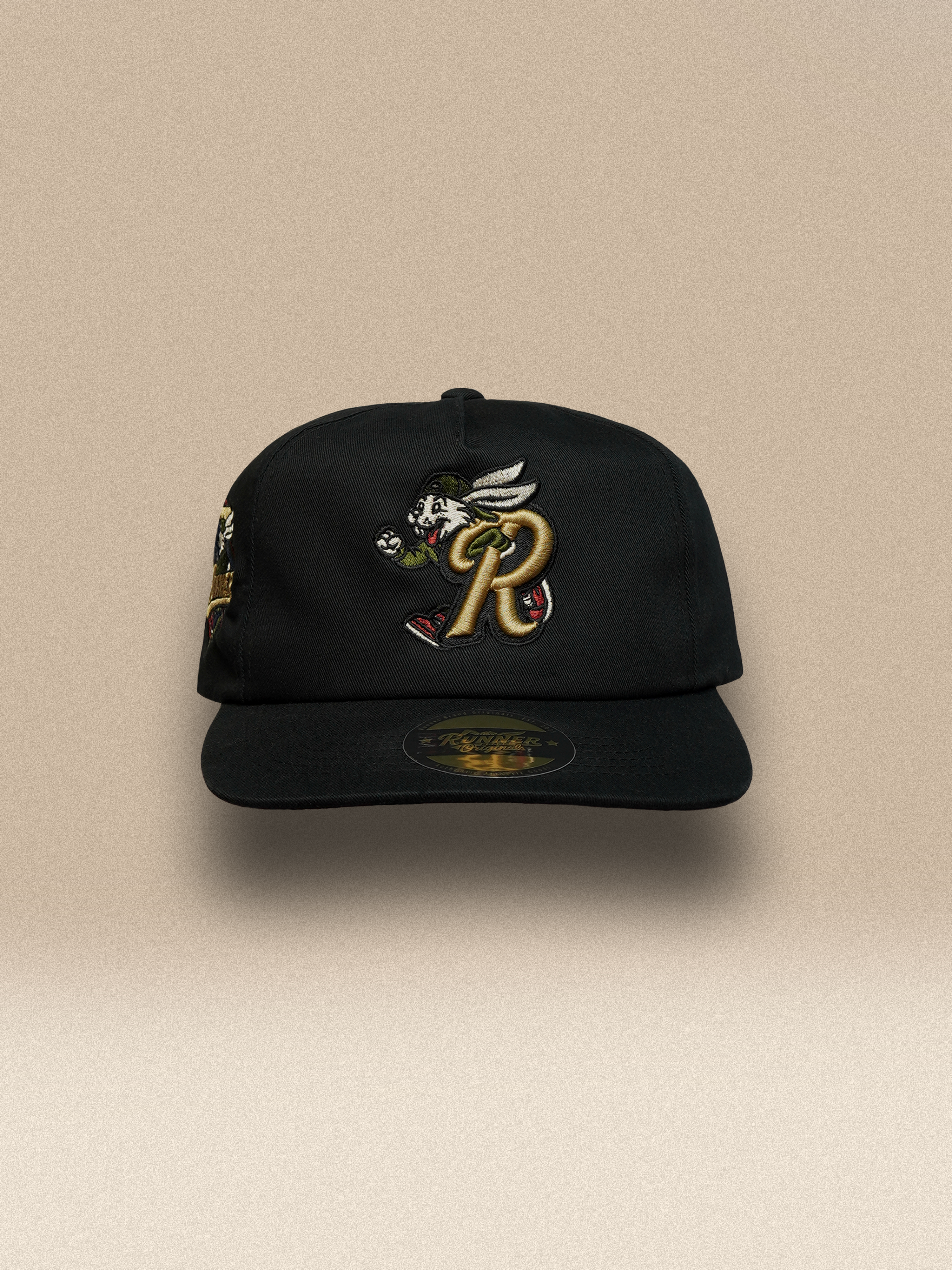 Vintage Unstructured Snapback “OG” • Black