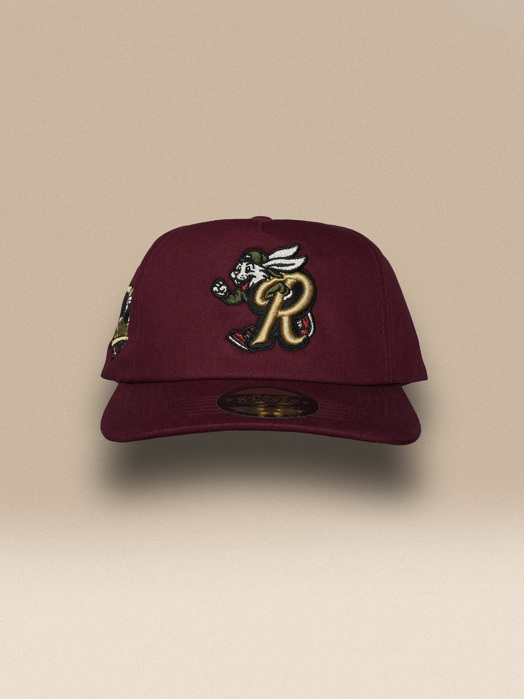 Vintage Unstructured Snapback "OG" • Wine
