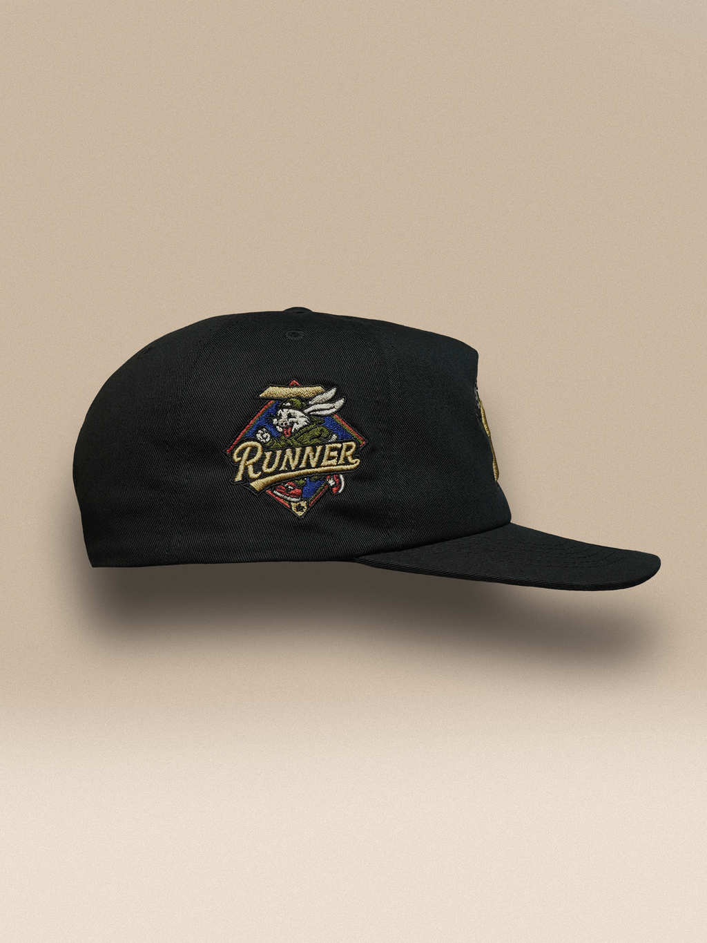 Vintage Unstructured Snapback “OG” • Black