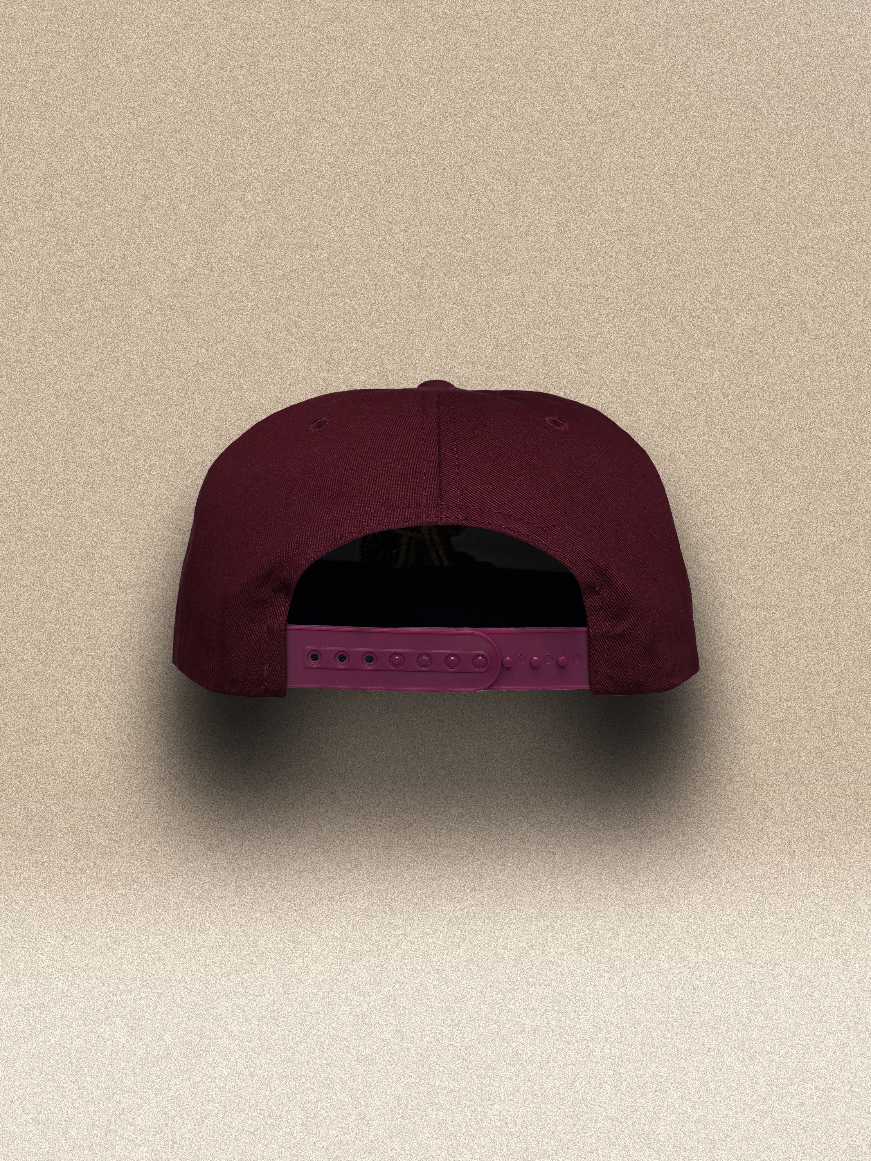 Vintage Unstructured Snapback "OG" • Wine
